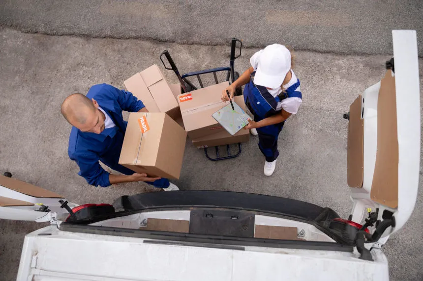 Spedizione di pezzi auto