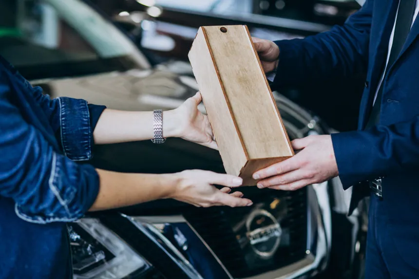 Ritiro di pezzi auto